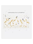 The Proper Mail Company Penguins Congratulations Card