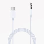 Câble USB C vers mini Jack 3.5mm Audio Auxiliaire 1 Mètre compatible Huawei nova Y62 Plus. Relier votre mobile à votre casque, enceinte, autoradio