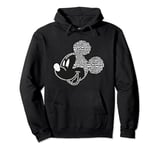 Mickey Mouse Word Head Pullover Hoodie