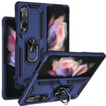 Samsung Galaxy Z Fold3 5G      Military Armour Case    Navy