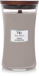 WoodWick Scented Candle with Crackling Wick , Fireside Large Hourglass Candle ,