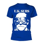 UK SUBS - ANOTHER KIND OF BLUES (BLUE) BLUE T-Shirt Medium