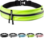 Ceinture Running Homme Et Femme | Sac Banane ¿Étanche De Course A Pied, Sport, Jogging, Footing, Courir | Ceinture Course A Pied | Sac Course A Pied Pour Tous Les Telephones (Vert)