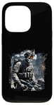 iPhone 13 Pro Military Soldier Officer Art Military Art Combat Aesthetics Case