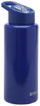 Smash Navy Stainless Steel Sipper Water Bottle - 1 litre