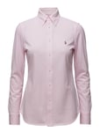 Polo Ralph Lauren Knit Cotton Oxford Shirt Rosa