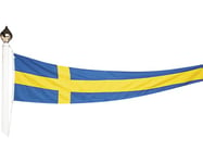 Korsvimpel Sverige 400x70cm polyester