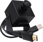 Webcam 4K Usb Hdmi Double Sortie Pour Ordinateur/Moniteur/Projecteur/Tv, Caméra Usb Grand Angle Sans Distorsion, Webcam De Vidéosurveillance H.265 H.264 Usb Caméra Vidéo