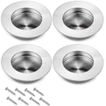 8 Pièces Roulette Porte Douche Roue Rechange pour Porte Coulissante Douche en Laiton - 19mm - Forehill