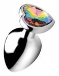 Booty Sparks Plug anal Rainbow Heart - Large