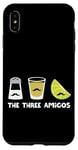 Coque pour iPhone XS Max Les Trois Amigos Sel de Boisson Citron Cinco de Mayo Taco