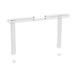 PureMounts® Support combiné d'enceintes pour Supports Sonos® Arc et TV, Blanc