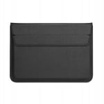 Kannettavan suojakotelo Suojakuori kannettavan laukku Laptop Sleeve Macbook Air 15 / Pro M1 M2 2020 15 4Tech eko-nahkaa 16" musta