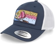 Skillfish Big Rainbow Trout Navy/White Trucker  One Size - (55-60 CM)