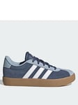 adidas VL Court 3.0 Shoes Kids, Blue/White, Size 10 Younger