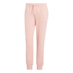 adidas Femme Essentials Linear French Terry Cuffed Pants, Semi Pink Spark, M