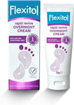 Flexitol Rapid Revive Overnight Cream, Moisturising Cream for Dry, Hard and Skin