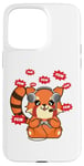 Coque pour iPhone 15 Pro Max Red Panda Gamer Jeux vidéo PC Zoo Animal Zookeeper