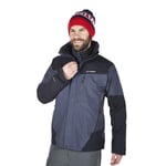 Berghaus Mens Sleek and Stylish Waterproof Arran Jacket with Adjustable Hood - Grey - Size Large