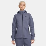 Nike Luvtröja NSW Tech Fleece 24 Vindjacka - Grå/Svart Dam, storlek XX-Large