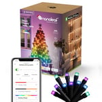 Nanoleaf 24M Smart Holiday String Lights with Christmas Scene, 300 Addressable RGBIC LEDs, Indoor & Outdoor, Music Sync, Matter Over WiFi, Control via App Voice (Alexa, Apple Google Home), Room Decor