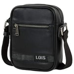 Lois - Sac Bandouliere Homme et Sacoche Homme Bandouliere pour un transport pratique et tendance - Découvrez notre collection pour tous vos besoins., Noir