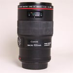 Canon Used EF 100mm f/2.8L IS USM Autofocus Macro Lens