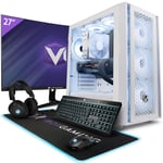 Vibox VIII-72 PC Gamer - 27"" 100Hz Écran Pack - Intel i9 11900F Processeur 5.2GHz - Nvidia RTX 4090 24Go - 32Go RAM - 2To NVMe M.2 SSD - 1000W PSU - Windows 11 - WiFi