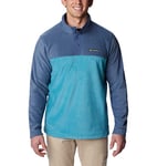 Columbia Men's Steens Mountain Half Snap, Fleece Pull Over, Shasta/Dark Mountain, Size M