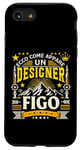 Coque pour iPhone SE (2020) / 7 / 8 Un Designer Figo - Idee Regalo Per Graphic Designer