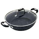 Scoville Neverstick Non-stick Aluminium Shallow Casserole Pan, 28cm