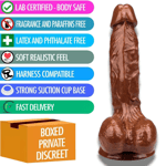 Silicone Realistic Huge Dildo Dong Penis Anal Plug Butt G-spot Sex Toy Big Thick