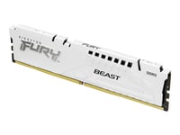 Kingston Fury Beast - Ddr5 - Sats - 128 Gb: 4 X 32 Gb - Dimm 288-Pin - 5200 Mhz / Pc5-41600 - Cl40 - 1.25 V - On-Die Ecc