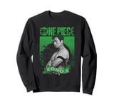 One Piece Zoro Etched Portrait Sweatshirt