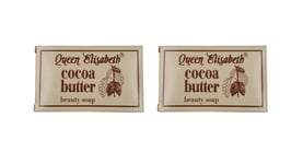 Queen Elisabeth Cocoa Butter Beauty Soap 200g - Pack of 2