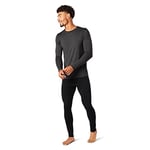 Smartwool, Men's Classic All-Season Merino Base Layer Long Sleeve, Iron Heather, S