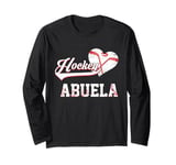 Ice Hockey Abuela Family Hockey Player Men Women Xmas Long Sleeve T-Shirt