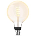 Philips Hue White Ambience Filament G125 B22 Bluetooth Bulb