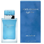 DOLCE & GABBANA LIGHT BLUE EAU INTENSE 25ML  EAU DE PARFUM SPRAY FOR WOMAN -NEW