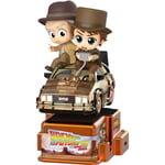 Back to the Future Part III Marty McFly & Doc Brown Cosrider Approx 14.5cm