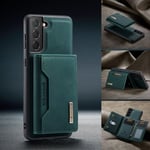 Samsung Galaxy S22      Magnetic Wallet    Green