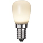 Päronlampa LED 0,8W E14 (Opal)