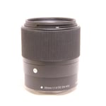 Sigma Used 30mm f/1.4 DC DN Contemporary - Canon M