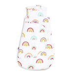 Snuz Pouch Gigoteuse pour bébé, 2.5 Tog - Design Arc-en-ciel - Coton doux 100% avec fermeture éclair pour faciliter le changement de couche - 6-18M