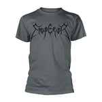 EMPEROR - LOGO SHIELD GREY T-Shirt, Front & Back Print X-Large