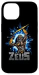 iPhone 14 Zeus Ancient Greek Mythology God of Lighting and Thunder Case