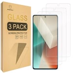 Mr.Shield Verre Trempé compatible avec Xiaomi (Redmi Note 13 5G) [Lot de 3] Film Protecteur d'écran Vitre Protecteur 9H Dureté