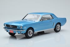 182800 Ford Mustang Coupe 1965 Turquoise Norev 1/18