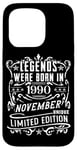 Coque pour iPhone 15 Pro Anniversaire Novembre 1990 Édition Limitée Cadeau Utilisé