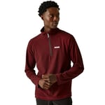 Regatta Men's Montes Lightweight Half Zip Fleece Red